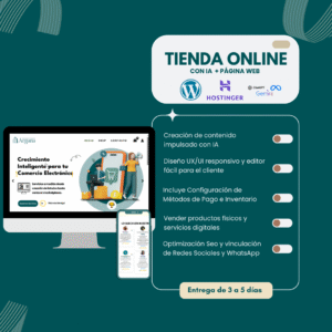 Creación de Tienda Online con IA
